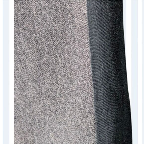 Vintage Mossimo Grey Black Mid Rise Stretch Cropped Tuxedo Trousers Size 12 - Picture 8 of 12